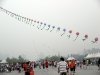 Kites flown in the streets